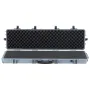 Hard Rifle Case, Lockable Rifle Case with Pre-cut Foams, 1270 mm Movable Gun Storage with Wheels, IP67 Waterproof & Dustproof Pi