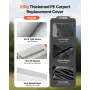 Carport Replacement Canopy, 3 x 6 m Potable Garage Tent Top Tarp, UV-Resistant & Waterproof Car Shelter Tarp, Heavy Duty Car Por