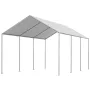 Carport Replacement Canopy, 3 x 6 m Potable Garage Tent Top Tarp, UV-Resistant & Waterproof Car Shelter Tarp, Heavy Duty Car Por