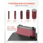 Oscillating Belt and Spindle Sander, 2000RPM Benchtop Spindle Sander with 16mm Stroke, 5 Sleeves (12.7-50.8 mm) & 610 x 98 mm Sa