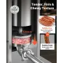 Manual Sausage Stuffer, 11 LBS / 5 L Vertical Meat Stuffer, Dual-Speed Sausage Casing Meat Filling Machine, Stainless Steel Heav