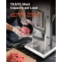 VEVOR Manual Sausage Stuffer, 11 LBS / 5 L Vertical Meat Stuffer, Dual-Speed Sausage Casing Meat Filling Machine, Stainless Stee