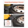 Air Tire Bead Seater, 5 Gal / 18.9 L, Heavy Duty Tire Bead Blaster Tool, 87-116 PSI Operating Pressure, Air Trigger Seating Infl