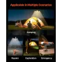 LED arbejdslys med stativ, 8Ah, genopladeligt ledningsfri