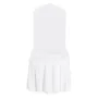 VEVOR 30 Pcs White Chair Covers, Polyester Spandex Chair Cover, Stretch Slipcovers for Wedding Party Dining Banquet Flat-Front C