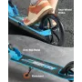 Kick Scooter for Kids Ages 8+, Teens & Adults, 2-Wheel Toddler Scooter with Adjustable Height Handlebar, Wide Anti-Slip Deck, Fo