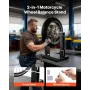 Motorcycle Wheel Balancer, 40 kg Capacity, Tire Balancer & Truing Stand with Adjustable Centering Cones and Truing Pointer, Bala
