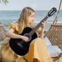 klassisk guitar, 960 mm, klassisk træguitar-startsæt til