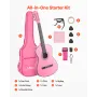 klassisk guitar, 960 mm, klassisk træguitar-startsæt til