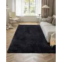Indoor Plush Area Rugs, 2.44 x 3.05m Soft Plush Carpet, Furry Shag Area Rugs for Living Room, Bedroom, Sunroom, Modern Home Deco