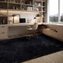 VEVOR Indoor Plush Area Rugs, 2.44 x 3.05m Soft Plush Carpet, Furry Shag Area Rugs for Living Room, Bedroom, Sunroom, Modern Hom