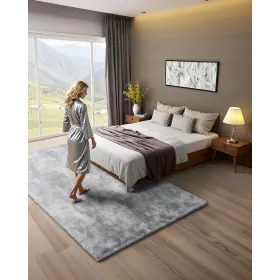 Indoor Plush Area Rugs, 1.83x2.74 m Soft Plush Carpet, FFurry Shag Area Rugs for Living Room, Bedroom, Modern Home Decor Aesthet