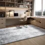 VEVOR Indoor Plush Area Rugs, 1.83x2.74 m Soft Plush Carpet, FFurry Shag Area Rugs for Living Room, Bedroom, Modern Home Decor A
