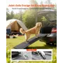 VEVOR Dog Ramp for Cars, 160 x 43.2 cm, Folding Pet Ramps for Medium & Large Dogs up to 113 kg, Pet Stair Ramp with Non-Slip Fel
