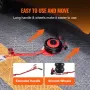 Air Jack, 3 Ton/6600 lbs Triple Bag Air Jack, Airbag Jack with Six Steel Pipes, Lift up to 17.7 inch/450 mm, 3-5 s Fast Lifting 