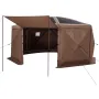 Pop up Gazebo Screen Tent, 4.57x4.57 m Large 8-Sided Camping Canopy Tent with Removable Top & Carry Bag, Quick-Set & Bite-Proof,