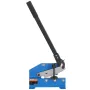 8" Manual Hand Plate Shear for Metal Sheet Processing, HS-8 Benchtop Cutter with Q235 Material, for Crafts Thick Steel Crafting,