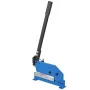 8" Manual Hand Plate Shear for Metal Sheet Processing, HS-8 Benchtop Cutter with Q235 Material, for Crafts Thick Steel Crafting,