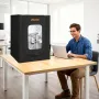 VEVOR 3D-printerkabinet, støvtæt, vandtæt Oxford 3D-printertelt, konstant temperaturbeskyttende etui med LED-lig