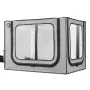 3D Printer Enclosure with Ventilation, Dustproof Waterproof Large Size 600D Oxford Cloth 3D Printer Tent, Constant Temperature P