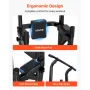 VEVOR Pull Up Bar, 150 kg Power Tower Dip Station, Workout Dip Station med H-formet stabil base og rygpude, justerbar 12