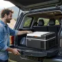 Car Refrigerator, DC 12/24V AC100-240V Compressor Electric Cooler, -20°C to 20°C Car Fridge with APP Control, 20L Cars Freezer f