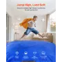 Crash Pad, 1500 x 1500 mm Crash Pad for Kids Sensory with Foam Blocks & Washable Cover, Large Soft Foam Landing Zone Giant Pillo