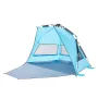 VEVOR Beach Tent Sun Shelter for 4 Person, Pop Up Beach Tent UPF 50+ Protection, Portable Sun Shade Canopy with Carrying Bag and