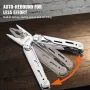 16-i-1 Multitool-tænger, flerværktøjstang, skærer, kniv, saks