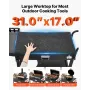 Udendørs Grillvogn, 787 x 432 mm Bordpladestørrelse Grillbord