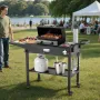 Udendørs Grillvogn, 787 x 432 mm Bordpladestørrelse Grillbord