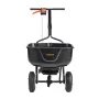 Walk Behind spreder, 60 LBS kapacitet, skubbespreder med