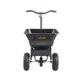 Plænespreder, 100 LBS Kapacitet, Walk-Behind Push Spreader