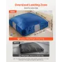 Crash Pad, 1500 x 1500 mm Crash Pad for Kids Sensory with Foam Blocks & Washable Cover, Giant Pillow Mat Large Soft Foam Landing