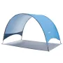 VEVOR Beach Tent Sun Shelter for 3 Person, UPF 50+ Protection, Portable Sun Shade Canopy with Carrying Bag & Ground Stakes, Ligh