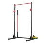 VEVOR Power Cage Squat Rack, Multifunctional Power Rack Bench Press Equipment with 28-Level Adjustable J-Hooks, Strength Trainin