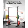 Power Cage Squat Rack, Multifunktionelt Power Rack Home Gym