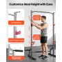 Power Cage Squat Rack, Multifunktionelt Power Rack Home Gym