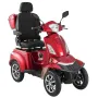 VEVOR Heavy Duty 4-Wheel Mobility Scooters for Seniors & Adults, 500lbs Capacity, 35 KM 3-Speed Long Range, 1000W All Terrain El