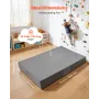 Crash Pad, 1800 x 1210 mm Crash Pad for Kids Sensory with Soft Foam and Washable Cover, Giant Pillow Mat Large Sensory Room Equi