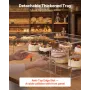 Bakery Display Case, 2-tiers kommerciel bordplade