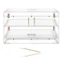 VEVOR Bakery Display Case, 2-Tier Commercial Countertop Pastry Display Case, Clear Acrylic Bread Box for Kitchen, Party Cake Cab