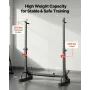 Power Cage Squat Rack, Home Gym Power Rack med justerbar højde