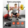 Power Cage Squat Rack, Home Gym Power Rack med justerbar højde