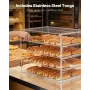 Bakery Display Case, 4-Etagers Commercial Bordplade