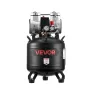 VEVOR 30L Air Compressor, 1.5KW 113L/min at 6.2 Bar Air Compressors, Max 10 Bar Pressure Oil-Free Compressor Tank for Auto Repai