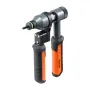 Rivet Nut Tool Kit, 210 mm Ratchet Rivnut Tool Kit, with 10 Mandrels and 100 Nuts, Metric and SAE Size M5, M6, M8, M10, M12, 8-3