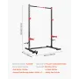 Power Cage Rack, multifunktionelt squat stativ til