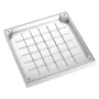 Manhole Cover with Frame, 500 x 500mm Invisible Recessed Septic Tank Access Covers, Aluminum Alloy Embedded Drain Channel Inspec