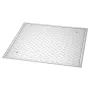 Manhole Cover with Frame, 500 x 500mm Square Septic Tank Lid with Base, Heavy-Duty Slip-Resistant Carbon Steel Drain Channel Ins
